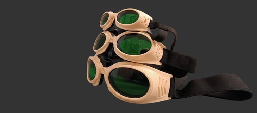 Dog Laser Safety Goggles — Complete Set (S, M, L)