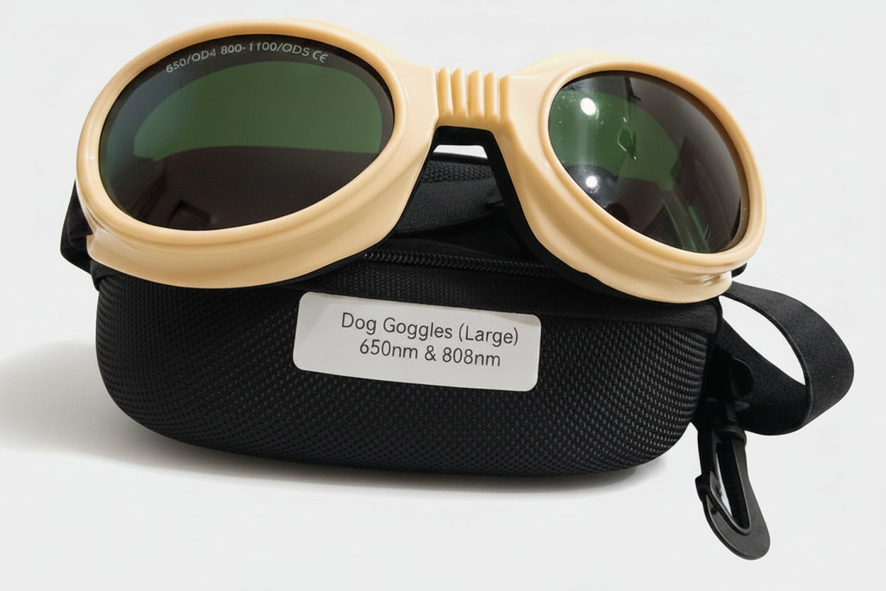 Dog Laser Safety Goggles — Large (75 lbs and over)